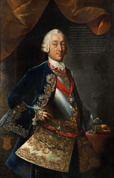 Porträt Karl Anton von Pölnitz von Unbekannt Unbekannt